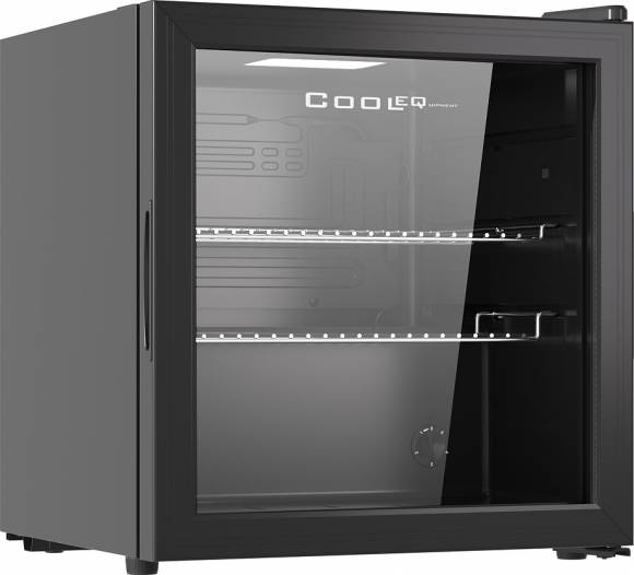Шкаф холодильный демонстрационный Cooleq TBC-46N черный
