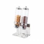 Диспенсер сервиров. для сухих продуктов 2колбы по 4л U13-1200 SUN-P.L. PROFF CUISINE 81200596