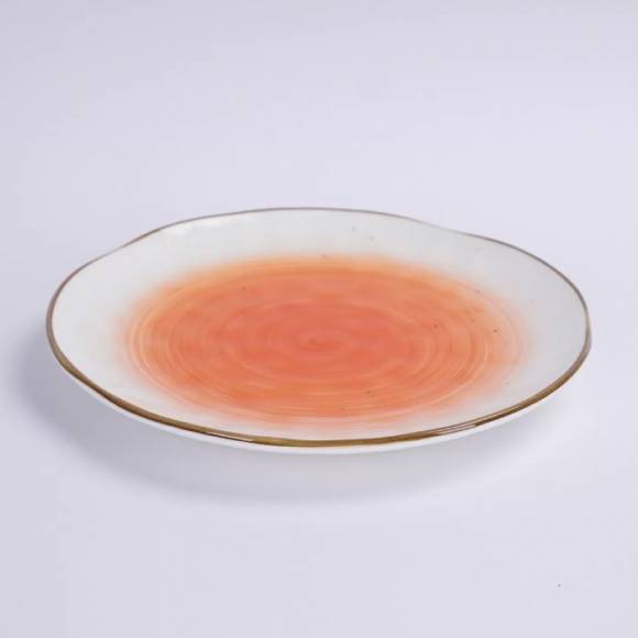 Тарелка круглая d=21 см, фарфор,оранжевый цвет "The Sun" P.L. 170626 /6/ Тарелка круглая d=21 см, фарфор,оранжевый цвет "The Sun" P.L. 170626 /6/