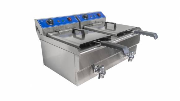 Фритюрница 16л+16л Hurakan HKN-FT1616N Фритюрница 16л+16л Hurakan HKN-FT1616N