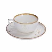 Чайная пара 220 мл, фарфор "Elegance The Sun" P.L. NGD011 /1/ Чайная пара 220 мл, фарфор "Elegance The Sun" P.L. NGD011 /1/