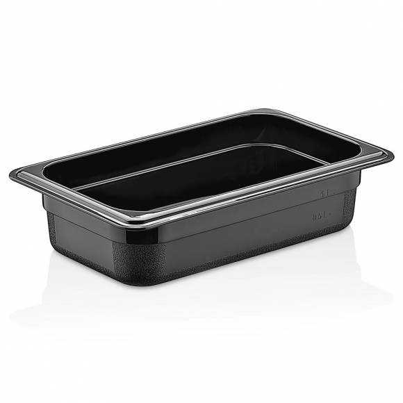 Гастроемкость GN1/4-65 1,5 л. п/п черная GP 76769