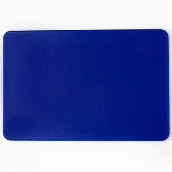 Доска разделочная 450x300x11мм. п/п синяя поверхность шагрень MGprof 1710 Доска разделочная 450x300x11мм. п/п синяя поверхность шагрень MGprof 1710