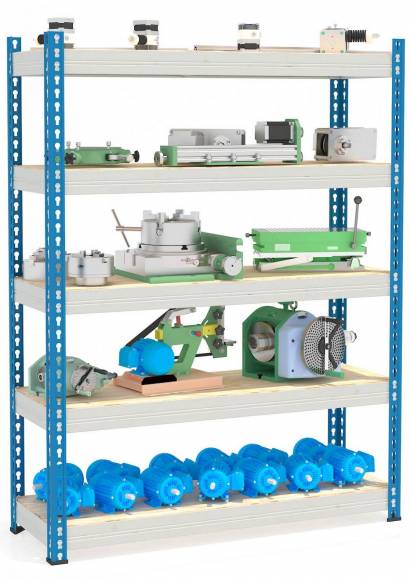 Стеллаж МКФ 15505-2,0 5 полок 1525*508*2000