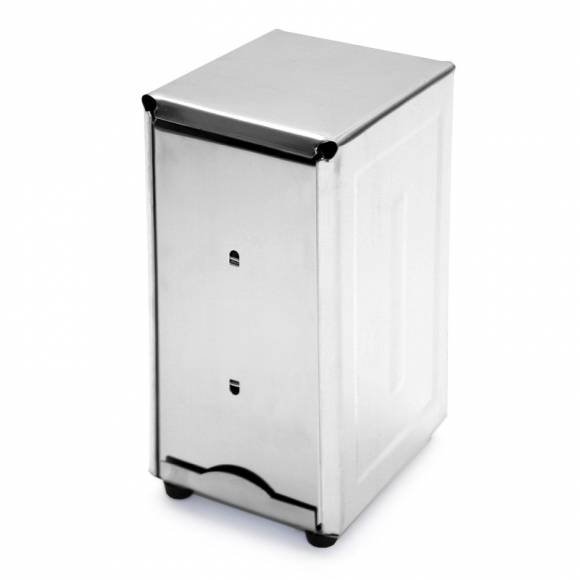 Диспенсер для салфеток настольный 10*11,5*18,5 см. нерж. MGsteel 70467 Диспенсер для салфеток настольный 10*11,5*18,5 см. нерж. MGsteel 70467