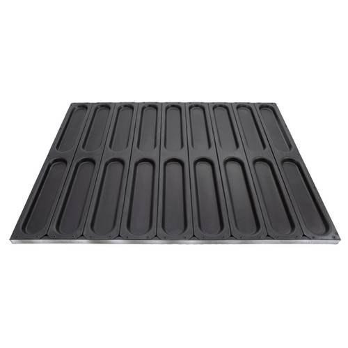 Лист для выпечки хот-догов 168*62 мм 530*325 с антипригарным покрытием