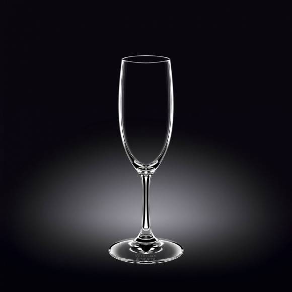 Бокал-флюте 220 мл 50 мм h=215 мм хр.стекло Классик Wilmax 888027 /6/