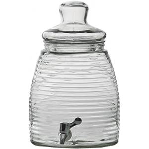 Банка-емкость с краном Проотель Zibo Fortune стекло 5.5л D=21.5см H=29см FT142011B 02123830