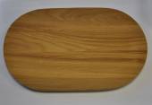 Доска для подачи овал. 260*160*15 мм. бук 1837