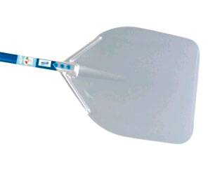 Лопата для пиццы 410х410мм прямоугольная Gimetal A-41R алюм..