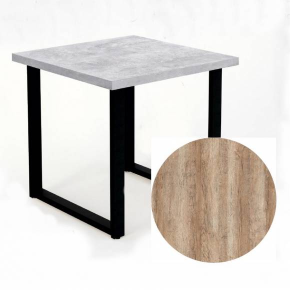 Стол прямой 800х800х750 П-образный Лагерта Стол прямой 800х800х750 П-образный Лагерта