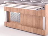 Комплект фасадов лицевой Refettorio (шведский стол островной) 1500-А нерж. столешница Комплект фасадов лицевой Refettorio (шведский стол островной) 1500-А нерж. столешница