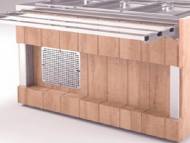 Комплект фасадов лицевой Refettorio (шведский стол островной) 1500-А нерж. столешница Комплект фасадов лицевой Refettorio (шведский стол островной) 1500-А нерж. столешница