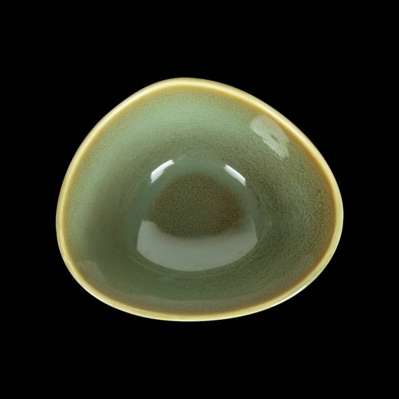 Салатник овальный 120мм Corone Primavera зеленый фк2201