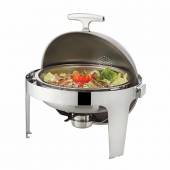 Мармит сервировочный круглый 6,8л Sunnex с крышкой «ролл-топ» Мармит сервировочный круглый 6,8л Sunnex с крышкой «ролл-топ»