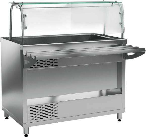 Прилавок-витрина холодильный открытый МХМ ПВХЭ11В 100111208 Прилавок-витрина холодильный открытый МХМ ПВХЭ11В 100111208