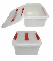 Контейнер 6л 300х230х120мм с красным зажимом MG 1706 55301 /12/