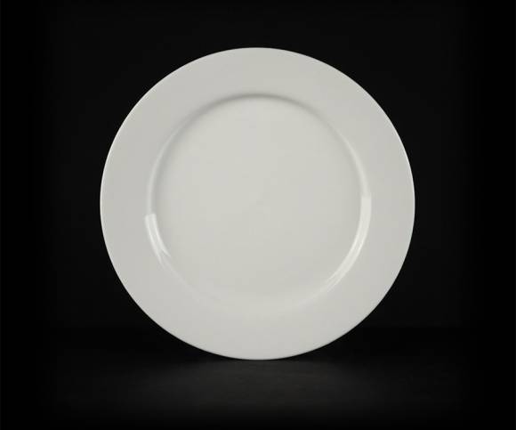 Тарелка мелкая 175 мм Chan Wave (Classic) Ivory LQ-Q003 фк0176.