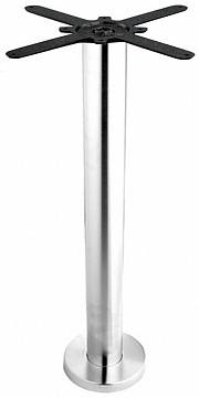 Подстолье из полированной нерж. стали 1268EM с креплением к полу