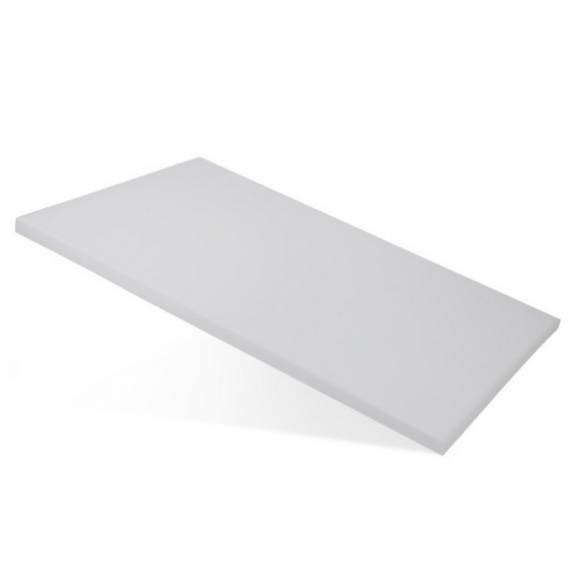Доска разделочная 600х400х18мм белая пластик Luxstah мки307 Доска разделочная 600х400х18мм белая пластик Luxstah мки307