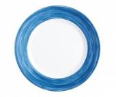 Тарелка d=155 мм синий край Браш H3609 40585 /6/