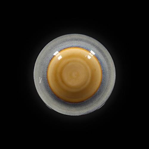 Тарелка для пасты 500 мл 210мм Corone Celeste синий+коричневый HL900640+ZY1978E12 фк0802 Тарелка для пасты 500 мл 210мм Corone Celeste синий+коричневый HL900640+ZY1978E12 фк0802