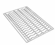 Решетка для багета рифленная 600х400мм Smeg (в комплекте 4 шт.) 3810 Решетка для багета рифленная 600х400мм Smeg (в комплекте 4 шт.) 3810