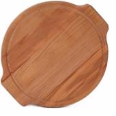 Доска для пиццы 450х22мм бук промасленный с ушками