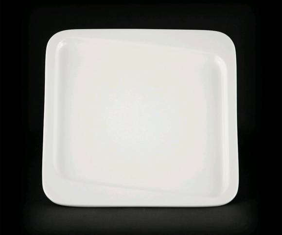 Тарелка мелкая 200х200мм квадратная Sam and Squito (Quadro) JX82-A001-02 фк