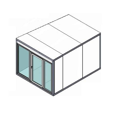 Камера холодильная со стеклопакетом Polair КХН- 8,81 2560х1960х2200 (стекл. дверь по стороне 1960) Камера холодильная со стеклопакетом Polair КХН- 8,81 2560х1960х2200 (стекл. дверь по стороне 1960)