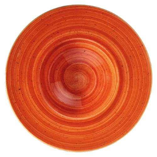 Тарелка для пасты 28см 400мл фарфор Banquet Aura Terracota Bonna ATCBNC28CK b