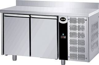 Стол холодильный двухдверный Apach AFM 02AL с бортом Стол холодильный двухдверный Apach AFM 02AL с бортом