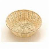 Корзина для хлеба круглая 220х60мм полиротанг бежевая КНР 3002 43088 Корзина для хлеба круглая 220х60мм полиротанг бежевая КНР 3002 43088