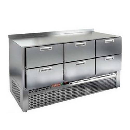 Стол морозильный Hicold GNE222/BT 6 ящиков (агрегат внизу) Стол морозильный Hicold GNE222/BT 6 ящиков (агрегат внизу)