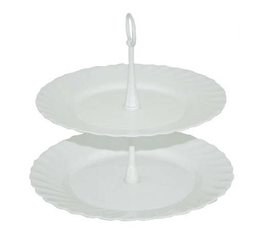 Этажерка 2-х ярусная d=24/27см Trianon Arcoroc 80102  34814 /1/