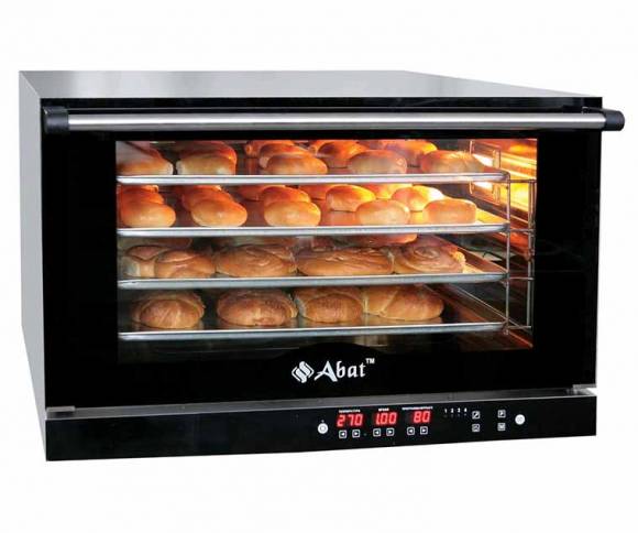 Конвекционная печь Абат КЭП-4П, 4 уровня 600х400, камера нерж., программируемая, без противней