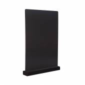 Табличка меловая вертикал. на дерев. подставке черн. А4 210*300 мм. 