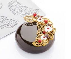 Форма силиконовая PAVODECOR для декора. "Листья 1" 141х100х2мм, 8,5мл, 3 ячейки Pavoni PR001 Форма силиконовая PAVODECOR для декора. "Листья 1" 141х100х2мм, 8,5мл, 3 ячейки Pavoni PR001