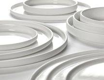 Тарелка плоская 250мм с вертикальным бортом фарфор Selas Ariane белый ASEARN000011025