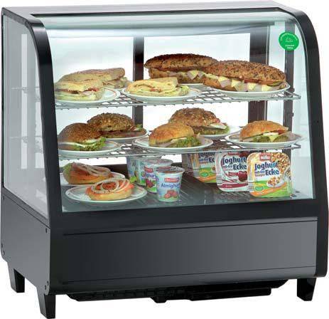 Витрина холодильная настольная 3-ярусная 100л Koreco RTW100Lblack 9036 Витрина холодильная настольная 3-ярусная 100л Koreco RTW100Lblack 9036