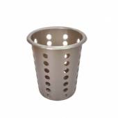 Емкость для столовых приборов (стакан) 95х130мм серый пластик перфорир. MG 1700 57452 Емкость для столовых приборов (стакан) 95х130мм серый пластик перфорир. MG 1700 57452