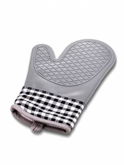 Рукавица термостойкая с 1-м выделенн. пальцем 30*18 см (от - 30 до +240°С) силикон 76311 Рукавица термостойкая с 1-м выделенн. пальцем 30*18 см (от - 30 до +240°С) силикон 76311