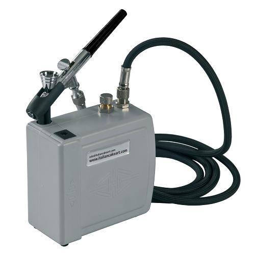 Набор для декорирования Martellato DECOCP01 (аэрограф и мини-компрессор 1,5 бар)