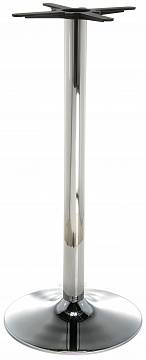 Подстолье из хромированного металла 1204EM основание "рюмка" /10/