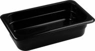 Гастроемкость GN1/4-65 п/п Рестола черная (4660011180953,422101513) 1,7л