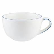 Чашка чайная 350 мл. фарфор Rita Retro Bonna E101RIT05CPF синий край Чашка чайная 350 мл. фарфор Rita Retro Bonna E101RIT05CPF синий край