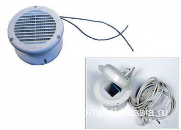 Комплект низкотемпературный 100мм Polair клапан выравнивания давления, ПЭН обогрева периметра двери