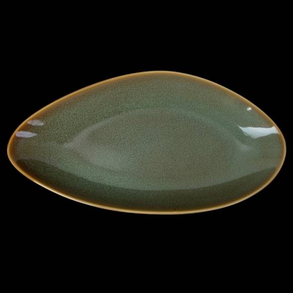 Блюдо 275х145мм Corone Primavera зеленый фк1757 Блюдо 275х145мм Corone Primavera зеленый фк1757