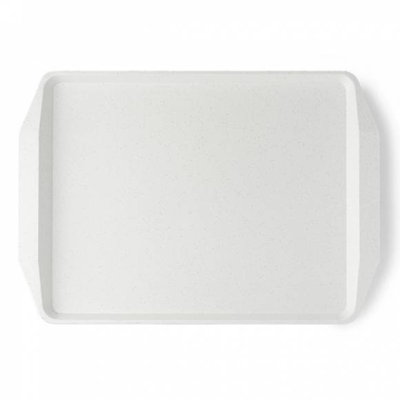 Поднос прямоугольный 42x30см белый мрамор поверхность классик MGprof 1732 Поднос прямоугольный 42x30см белый мрамор поверхность классик MGprof 1732