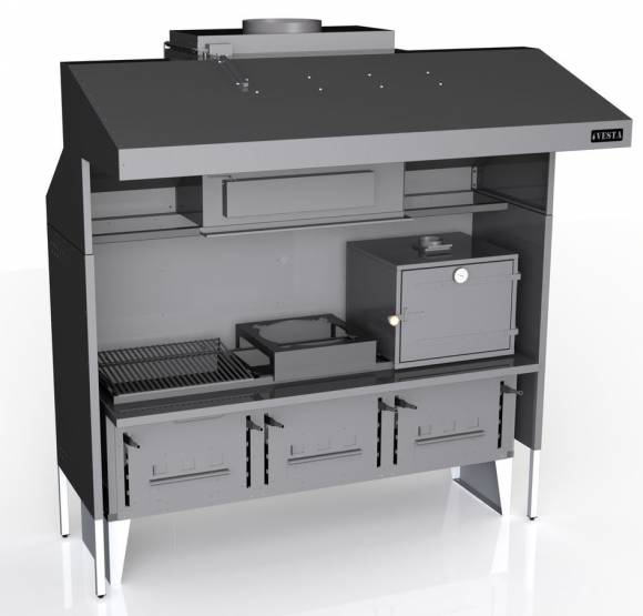 Комплекс Vesta 2. K3-V3 (К3, мангал Vega 3 +аксессуары)